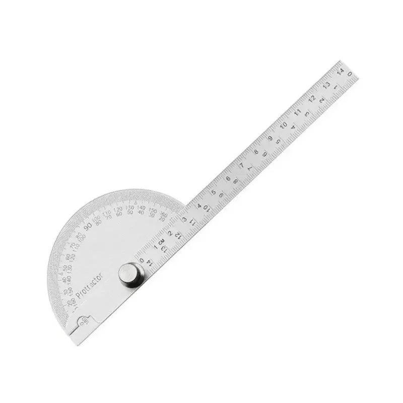 14cm Semi-Circular 180° Protractor Angle Measuring Tool, Carpenter Divider Ruler,LK-AA90