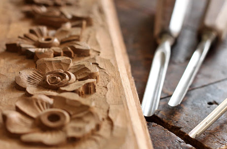 Carving flower