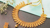 gold necklace