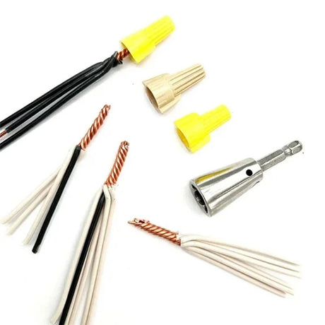 Fast wire twisting multi-function tool