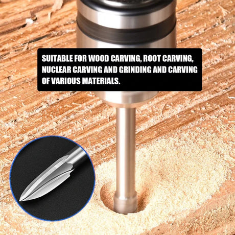 White Steel Wood Carving Kit-1