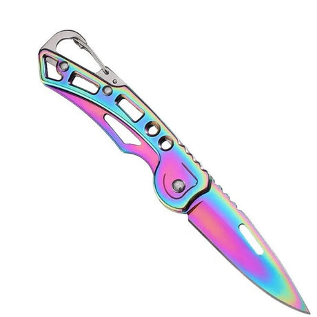 Folding fruit knife