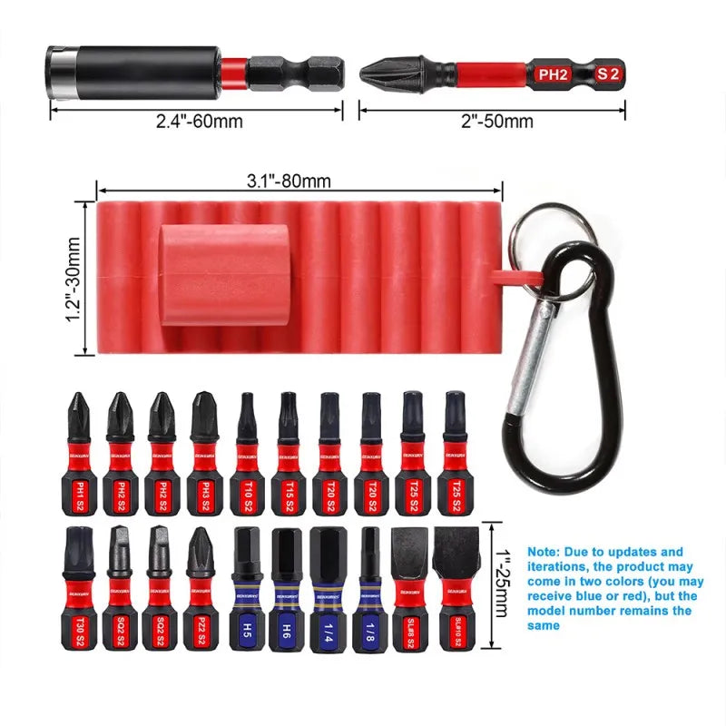 S2 Steel Multi-Head Screwdriver Bit-1