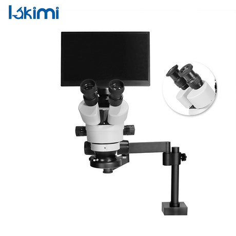trinocular stereo zoom microscope LK-MS03B