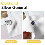 10-Pack Anti-Tarnish Polishing Cloths – Ideal for Cleaning Coins, Watches, and Jewelry,AA100