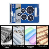 6pc Woodworking Metal Cutting Blade Electric Drill Circular Saw Blade High-speed Steel Electric Grinder Small Saw Blade Tool Set,LK-AA135