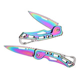 Folding Fruit Knife – Stainless Steel Outdoor Pocket Knife with Non-Slip Handle, Ideal as a Kitchen Accessory,LK-AA101