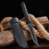 Outdoor EDC Self-Defense Knife, High-Hardness Survival Knife for Outdoors, Camping, and Climbing – Stainless Steel Blade,LK-AA120