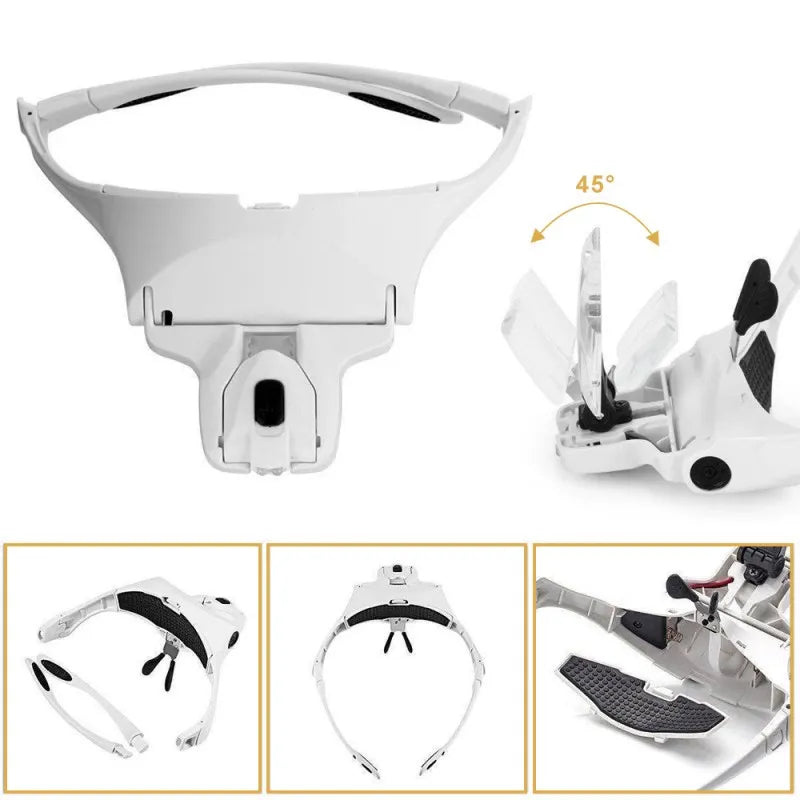 Adjustable headband magnifier-7