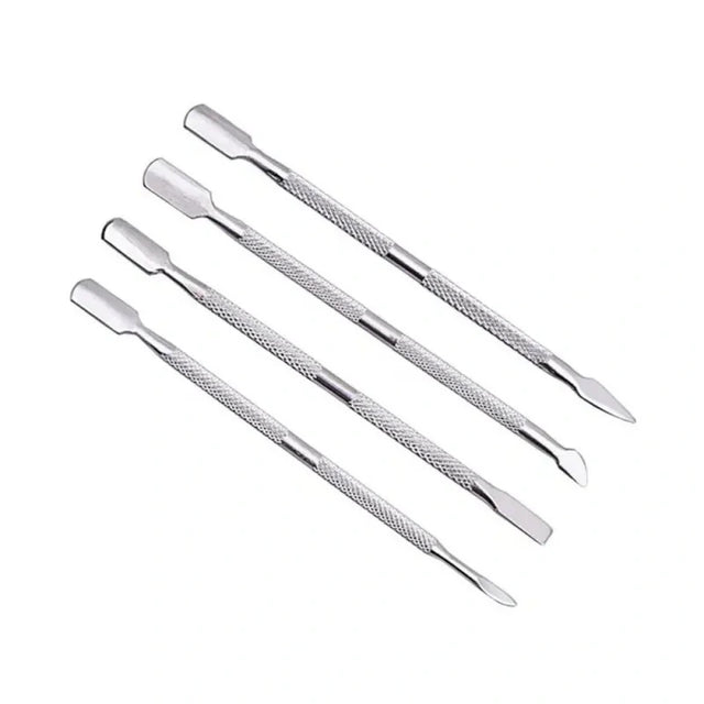 Double-ended steel cuticle pusher-6