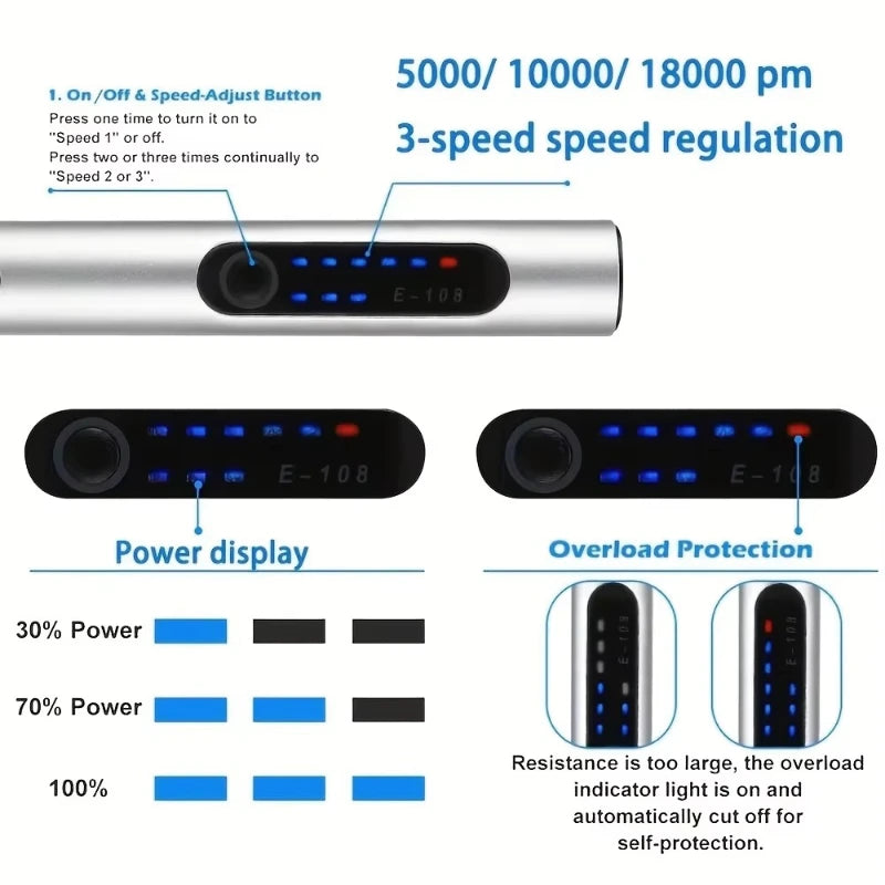 USB Cordless Rotary Tool Kit Woodworking Engraving Pen DIY For Jewelry Metal Glass Mini Wireless Drill,LK-AA214