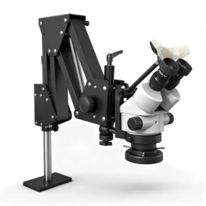 Binocular Stereo Microscope with Adjustable Magnification LK-MS01A-W