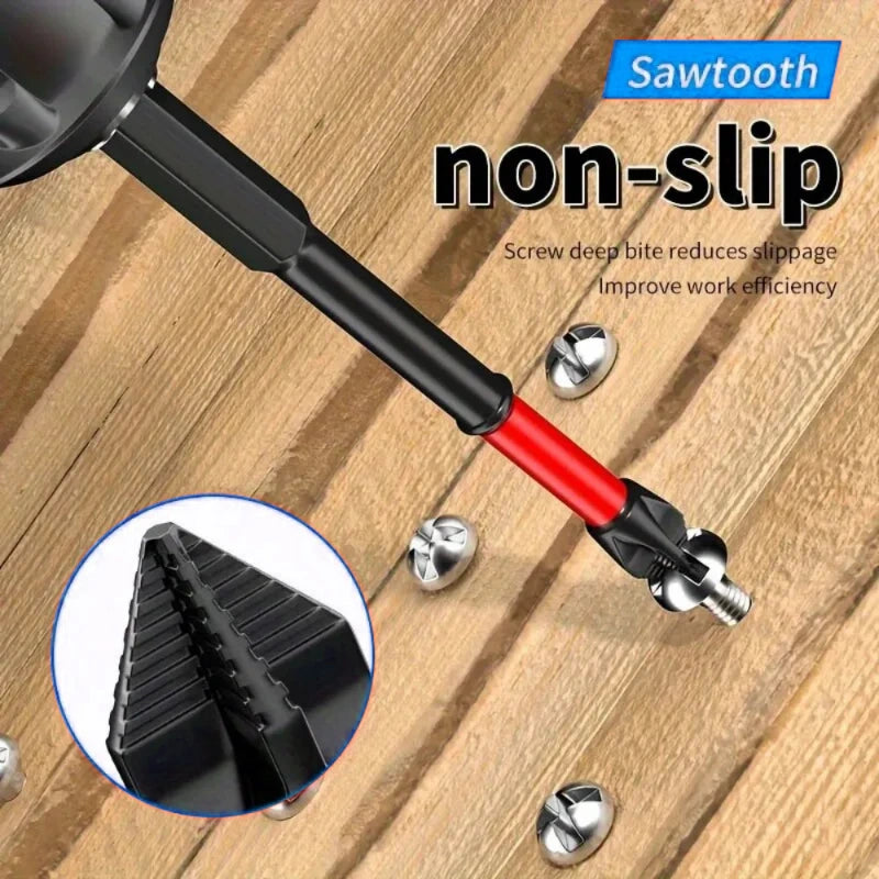 Magnetic Anti-shock Cross Screwdriver Batch Head High Hardness Non-Slip Impact Bits Screwdriver Set 25/50/65/70/90mm,LK-AA243 - Image 2