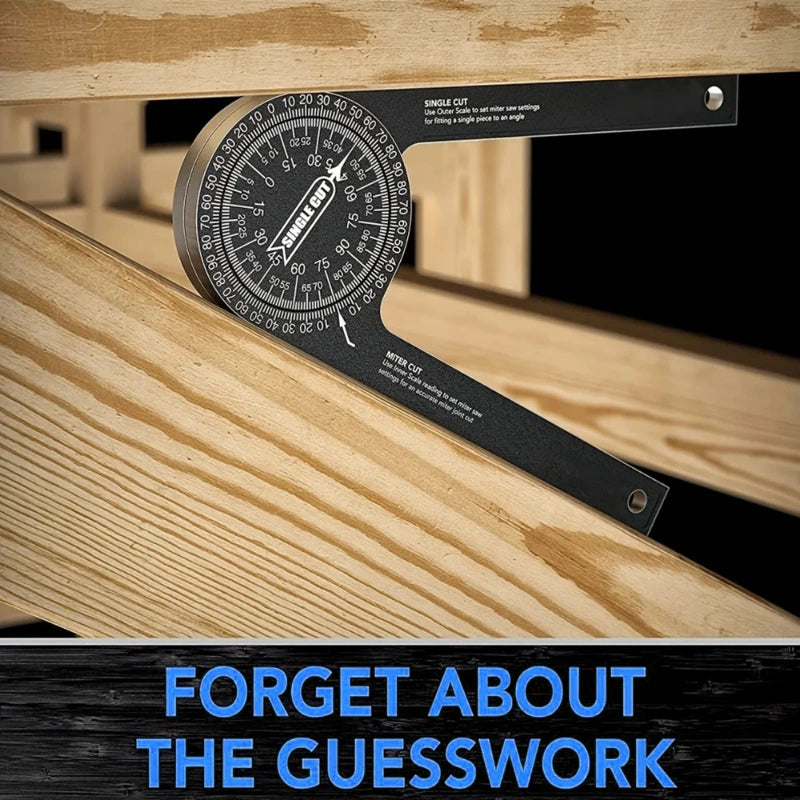 Aluminum Protractor for Miter Saw (7")-2