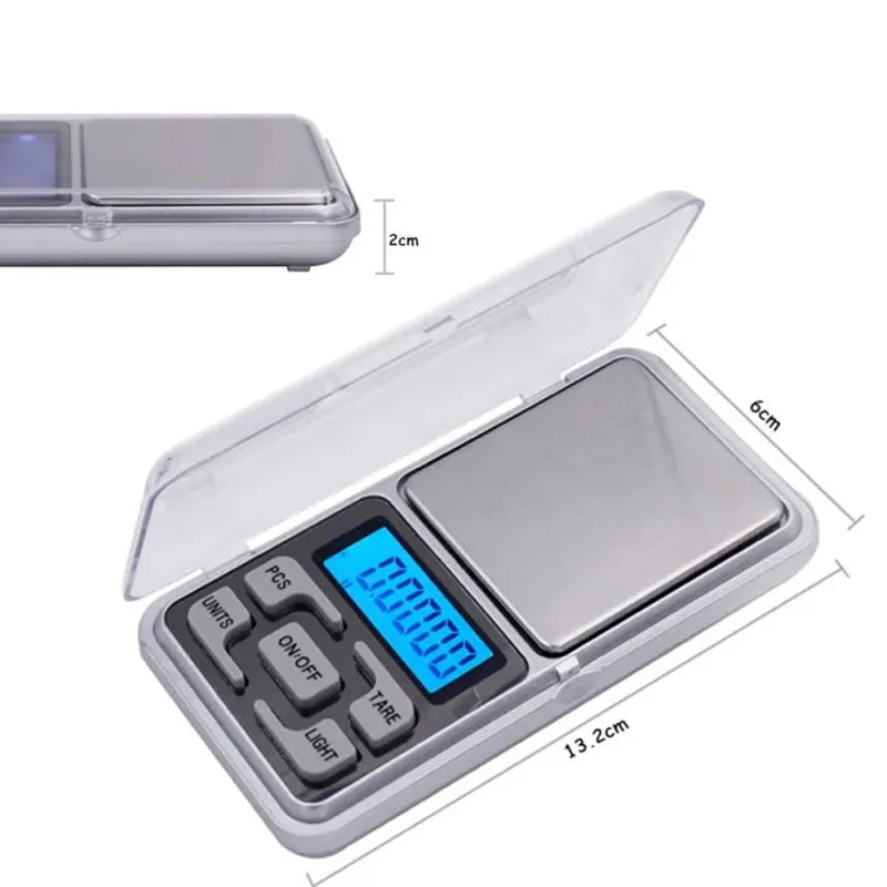 High-Precision 0.01g x 200g Digital Pocket Jewelry Scale with Retail Packaging,LK-AA94 - Image 3