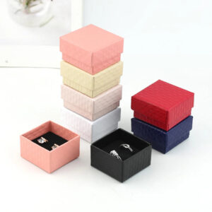 Jewelry gift box ring storage box