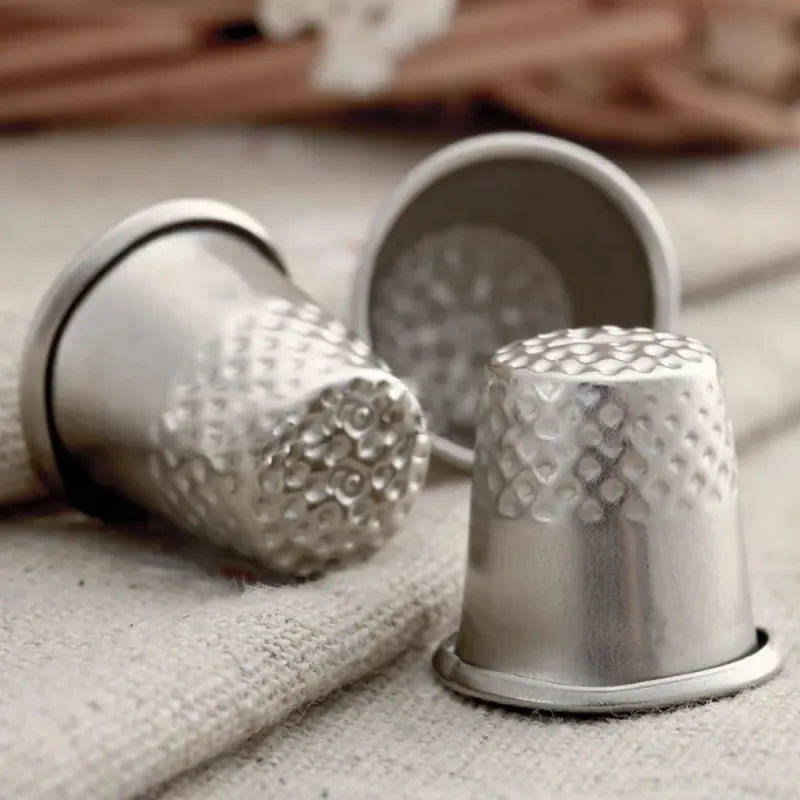 Retro Brass Tailoring Thimble-3