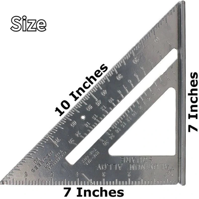 Triangle ruler precision measurement-6