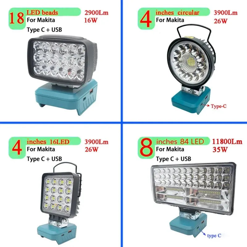 Portable LED Work Lamp-3