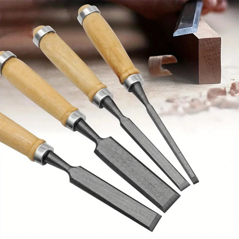 4-Piece Carpenter’s Chisel Set-3