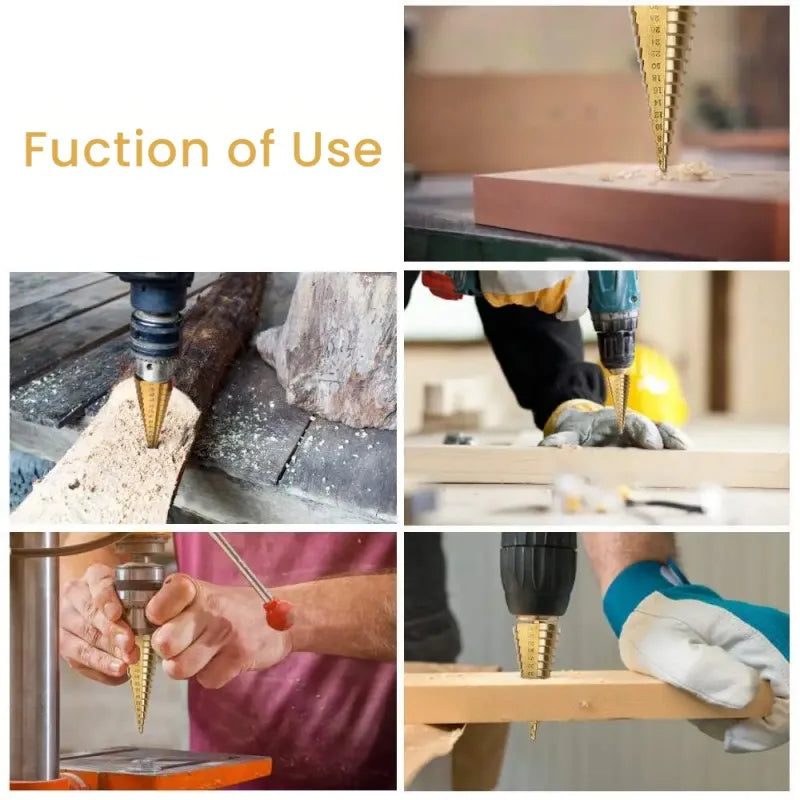 Cone Drill Bit for Metal Tools-4
