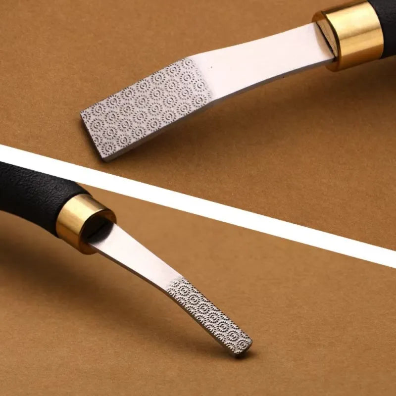 Ergonomic Leather Rasp with Silicone-5