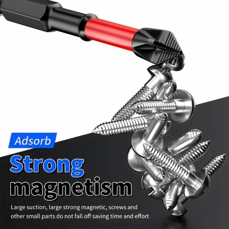 Magnetic Anti-shock Cross Screwdriver Batch Head High Hardness Non-Slip Impact Bits Screwdriver Set 25/50/65/70/90mm,LK-AA243 - Image 7