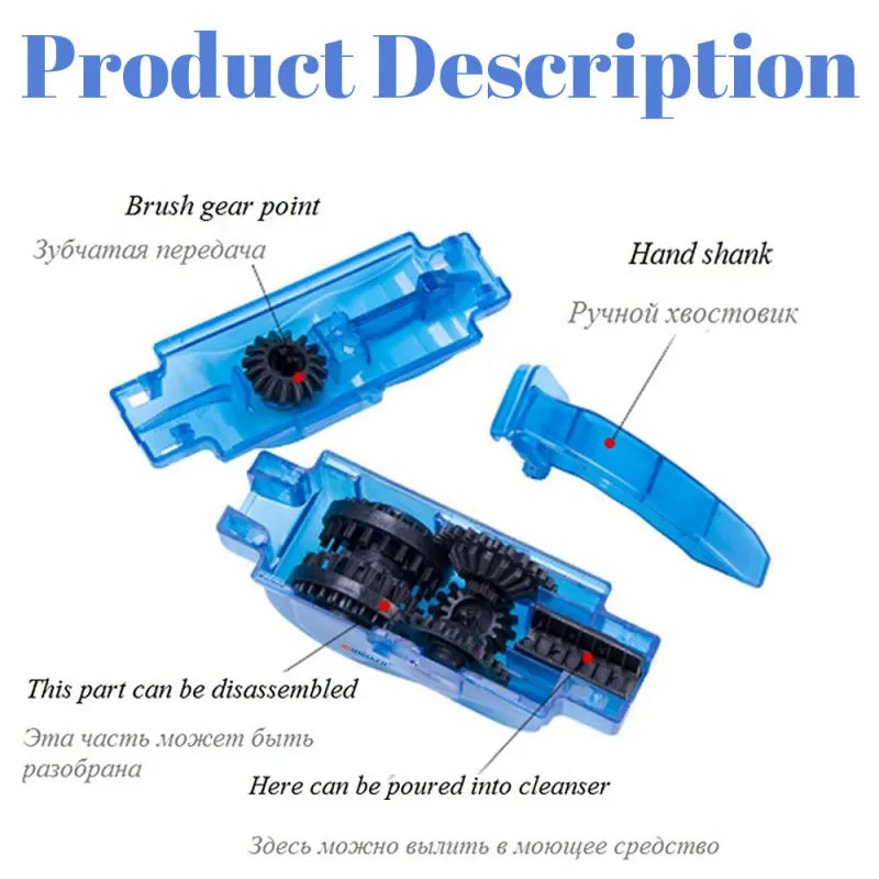 Bicycle Chain Care and Cleaning Set-5