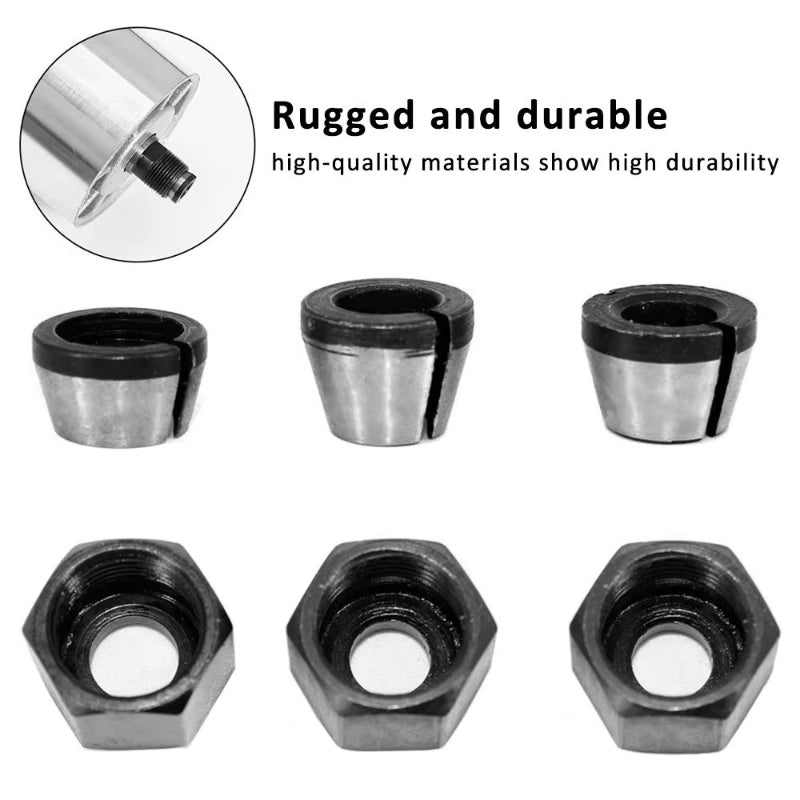 6-in-1 Collet Chuck Adapter Kit-7
