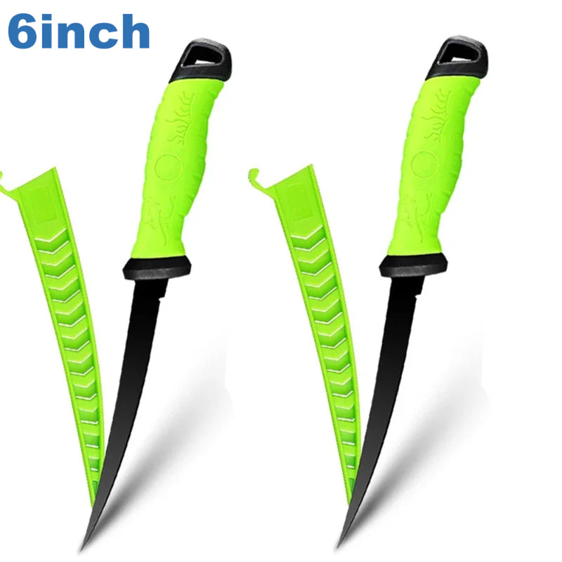 Stainless steel fish filleting knife-6