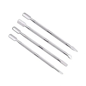 Double-ended steel cuticle pusher-6
