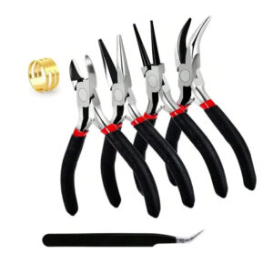4-Piece Pliers Set for Jewelry DIY-7