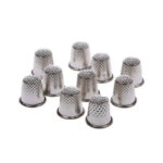 Brass Craft Thimble with Vintage Charm-6