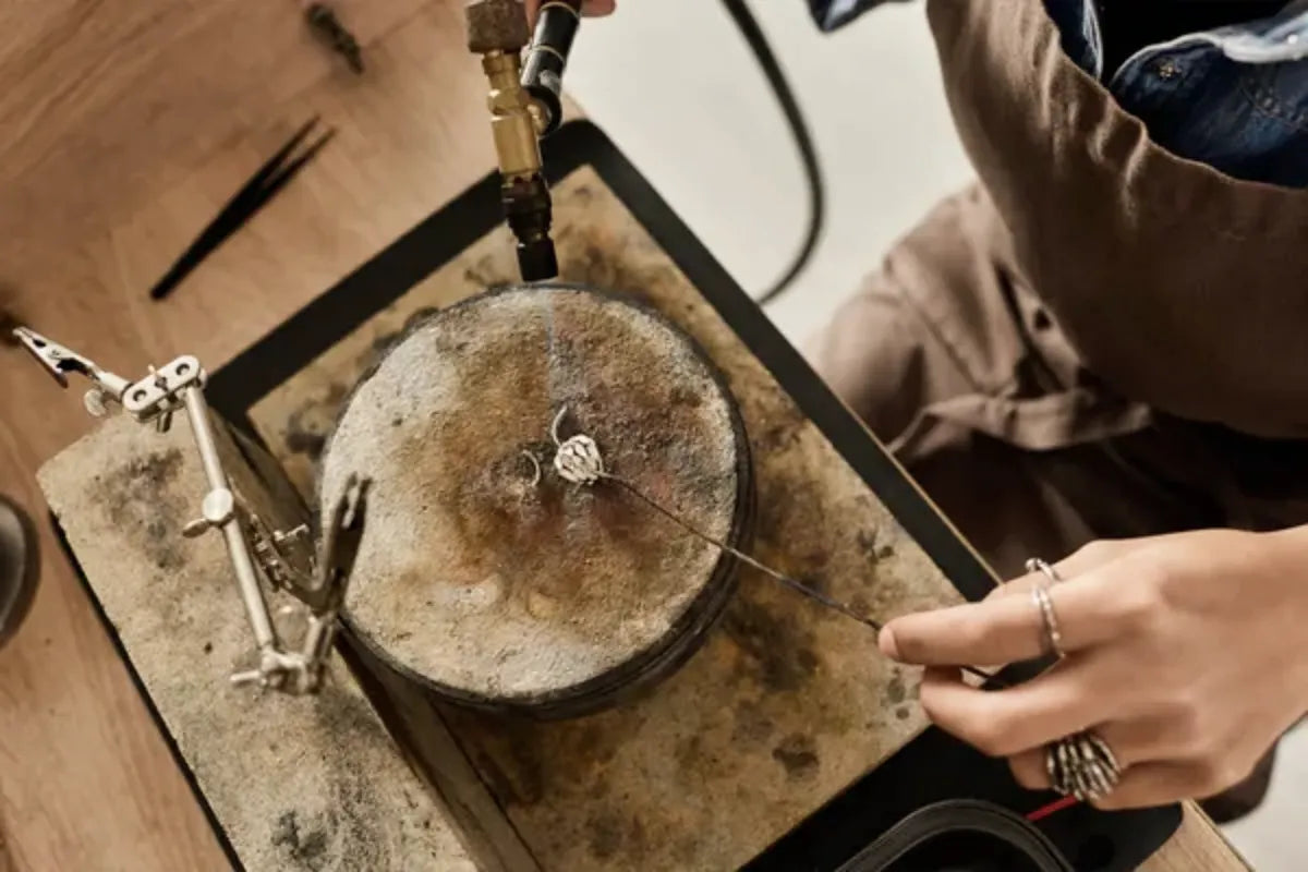 Soldering Silver for Jewelry
