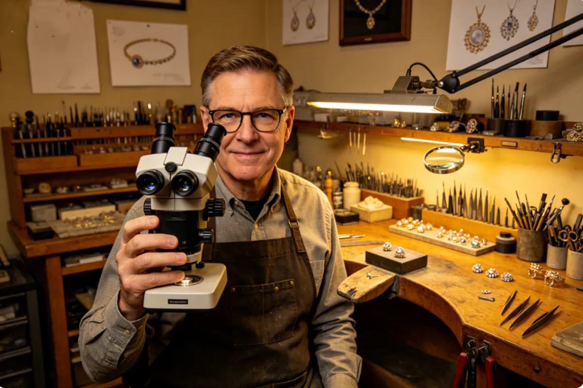 Jewelry Stereo Microscope
