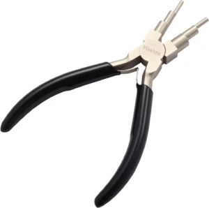 2-in-1 Wire Looping Jewelry Pliers with Adjustable Jaws
